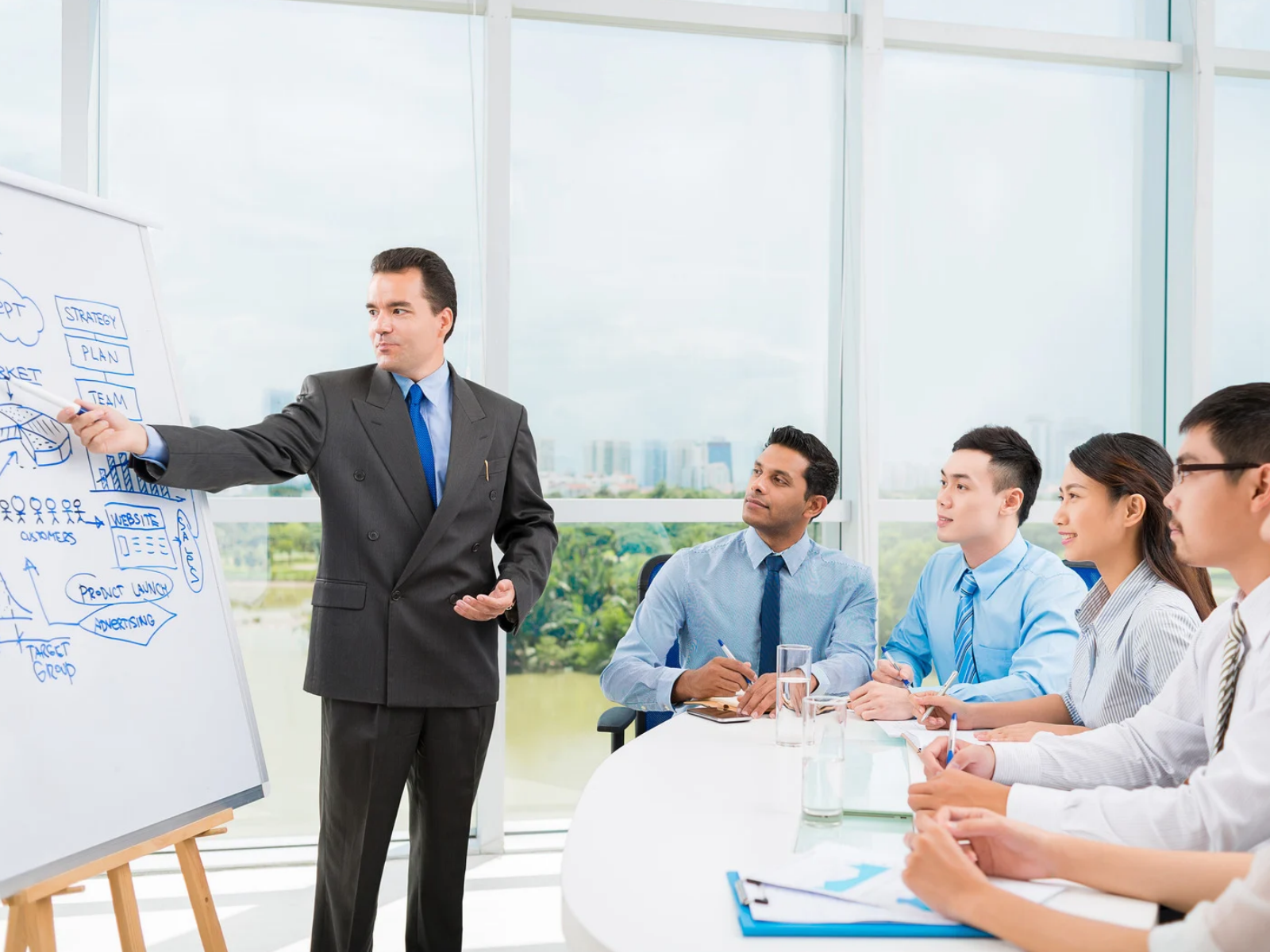 Illustrative technology instructor supporting a professional learning group